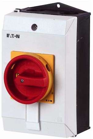 Выключатель кулачковый 3P 25А P1-25/I2/SVB красн./жел. EATON 207293