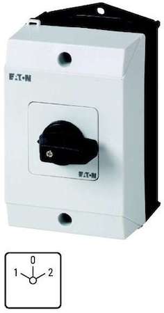 Переключатель кулачковый T0-3-8212/I1 45град. 48х48мм EATON 207123