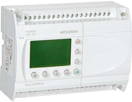Контроллер програмируемый AL2-24MR-D 15/8 входов (24В пост/0...10В) 9 релейных выходов (8А) русифицированный дисплей) Реле и Автоматика A8127-80093386
