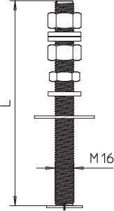 OBO Bettermann Шпилька резьбовая is Fang 3B-G4 OBO 5408905