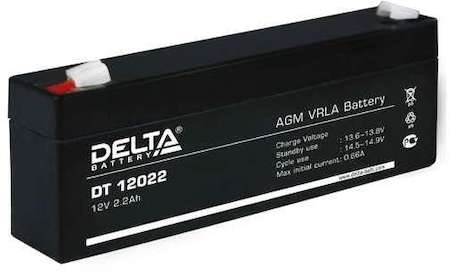 Фото Аккумулятор DELTA 12В/2.2 А/ч