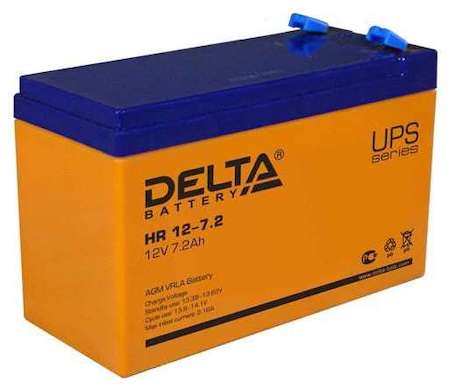 Фото Аккумулятор DELTA HR 12В/7.2 А/ч