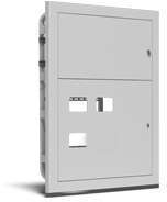 Корпус ЩЭ-3 1000х670х140 (ниша 940х570х125) без слаботочного отсека ASD-electric МС.08.31.07