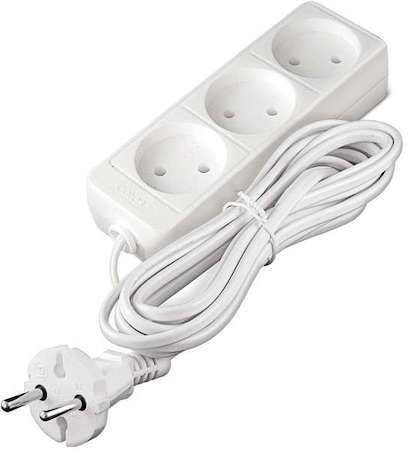 Удлинитель 3х5м без заземл. 10А IP20 2.2кВт Союз 481S-1305