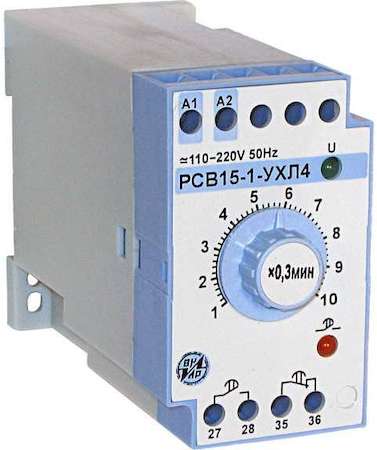 Реле времени РСВ-15-1 110-220В (1-10сек.) ВНИИР A8120-76917139