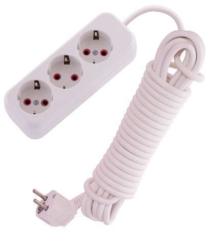 LEZARD Удлинитель 3х7м с заземл. 16А IP20 Lezard 720-0307-301