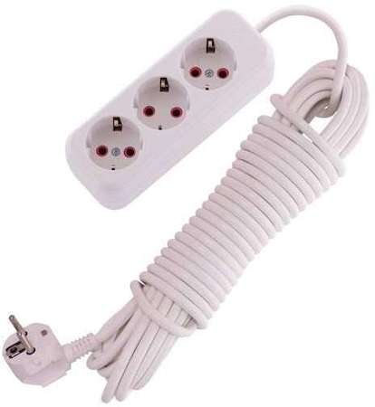 LEZARD Удлинитель 3х10м с заземл. 16А IP20 Lezard 720-0310-301