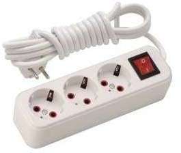 LEZARD Удлинитель 3х10м с заземл. 16А IP20 с выкл. Lezard 720-0310-302