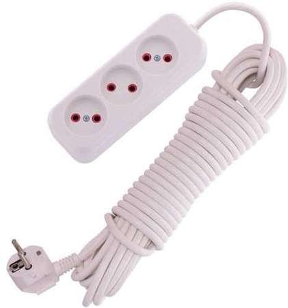 LEZARD Удлинитель 3х10м без заземл. 16А IP20 Lezard 720-0310-303
