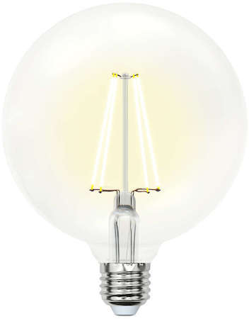 Лампа светодиодная LED-G125-10Вт/WW/E27/CL Uniel 10534