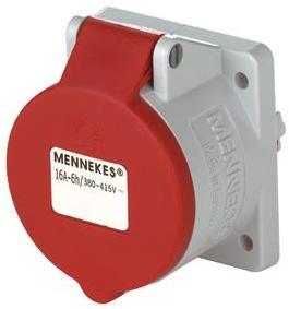 MENNEKES Розетка скрыт. уст. 16А 380В 3P+E+N I44 прямая Mennekes 3385