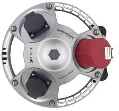 MENNEKES Комбинация розеток 3KRAFT IP44 2хSCHUKO 2P+E 16А IP44 230В+1CEE3P+N+E 16А 230В Mennekes 94350GE