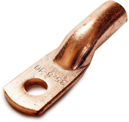 Наконечник медный ТМ 35-8-10мм УХЛ3 (опрес.) (уп.100шт) ЗЭТА zeta10718