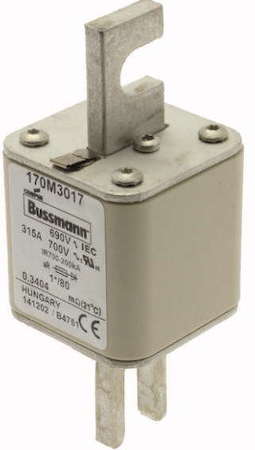 Предохранитель быстрый 315А 690В 1-/80 AR UC EATON 170M3017