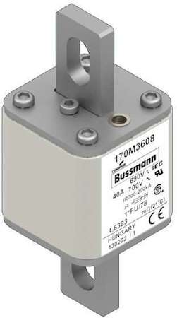 Предохранитель быстрый 40А 690В 1-FU/78 AR UC EATON 170M3608