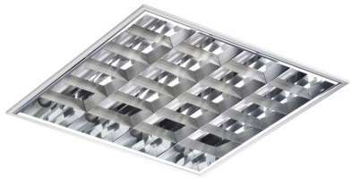 Светильник TLC 418-1 4х18Вт G13 IP20 зерк. растр. Technolux 10423