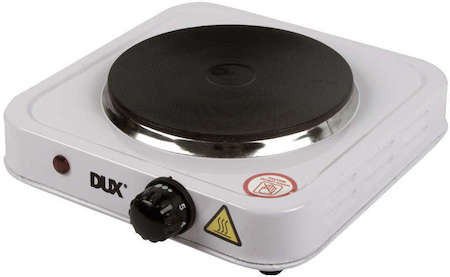 Электроплитка одноконфорочная DHP-100W 1000Вт бел. DUX 70-0101