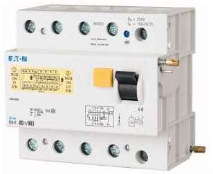 Блок УЗО для PLHT PBHT-80/4/1 80А 1000мА 4п тип АС EATON 248834