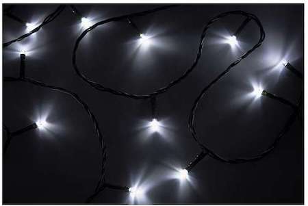 Neon-Night Гирлянда "ТВИНКЛ ЛАЙТ LED" (с контроллером 8 режимов) 10м 80LED 7Вт 220В IP20 бел. NEON-NIGHT 303-045