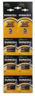 Элемент питания алкалиновый LR03-2BL BASIC 2х6 (блист.12шт) Duracell Б0019682