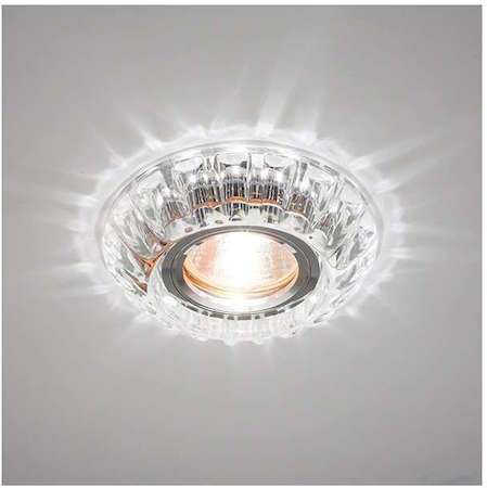 ITALMAC Светильник Bohemia LED 51 2 70 декор. из огран. стекла со светодиод. подсветкой MR16 прозр. ИТАЛМАК IT8527
