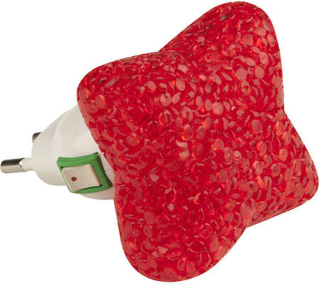Светильник DTL-309-Звездочка/RED 1LED 0.1Вт Uniel 10326
