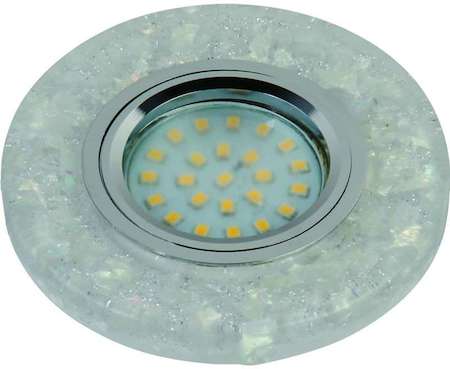 Светильник DLS-L103 "Luciole" CHROME/CLEAR 1х35Вт GU5.3 IP20 Fametto 10717