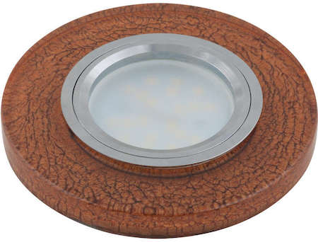 Светильник DLS-L104 "Luciole" CHROME/BROWN 1х35Вт GU5.3 IP20 Fametto 10719