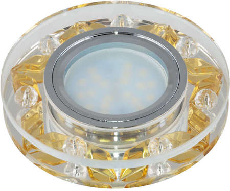 Светильник DLS-P103 "Peonia" GU5.3 CHROME/GOLD Fametto 09988