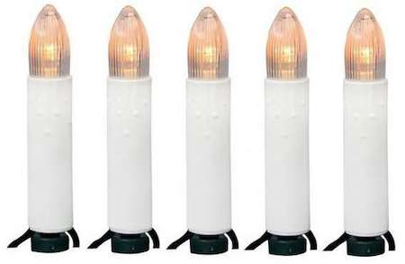 Neon-Night Гирлянда "Свечи LED" 6м 30LED 3Вт 220В IP20 тепл. бел. NEON-NIGHT 303-084