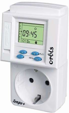 ORBIS Таймер бытовой цифровой сутки/неделя TEMPO+ Orbis OB162532