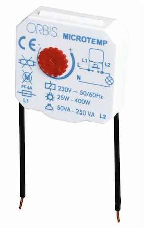 ORBIS Таймер лестничный MICROTEMP скрытый монтаж Orbis OB200004