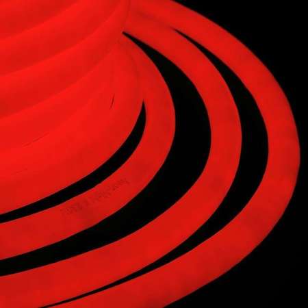 Neon-Night Шнур светодиодный гибкий неон LED NEON FLEX 19мм 96LED/м 3.6Вт/м 220В IP54 красн.(уп.50м) NEON-NIGHT 131-032