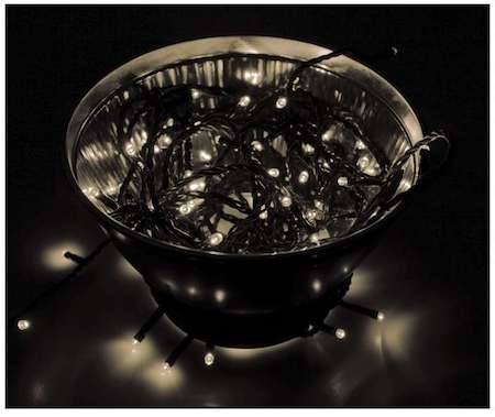 Neon-Night Гирлянда "ТВИНКЛ ЛАЙТ LED" (с контроллером 8 режимов) 10м 100LED 10Вт 220В IP44 тепл. бел. NEON-NIGHT 303-136