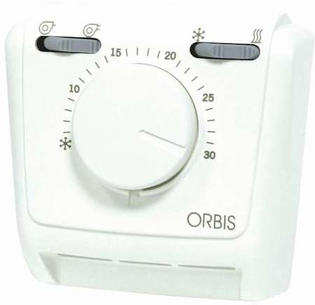 ORBIS Термостат Clima FANCOIL мех. (нагрев./конд. скор.1/скор.2) IP20 Orbis OB321232
