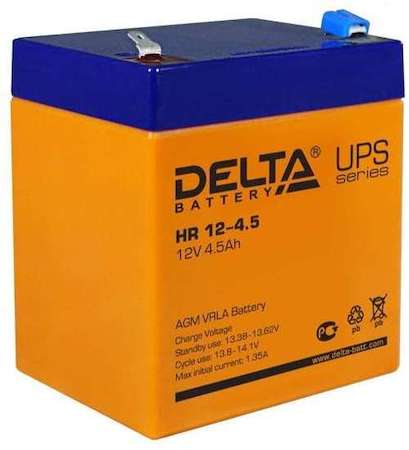 Аккумулятор 12В 4.5А.ч. Delta HR 12-4.5