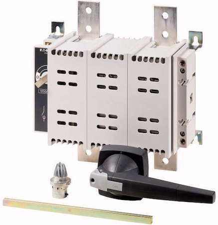 Выключатель-разъединитель DDC-1250/2/M4/P-G пост. ток 2п 1250А сер. ручка с удл. ось монтажа на дверь шкафа EATON 6098958