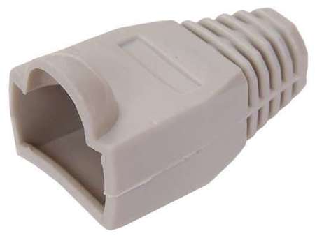 Колпачок изолирующий BOOT-GY-10 для разъемов RJ45 сер.(уп.10шт) Hyperline 251955