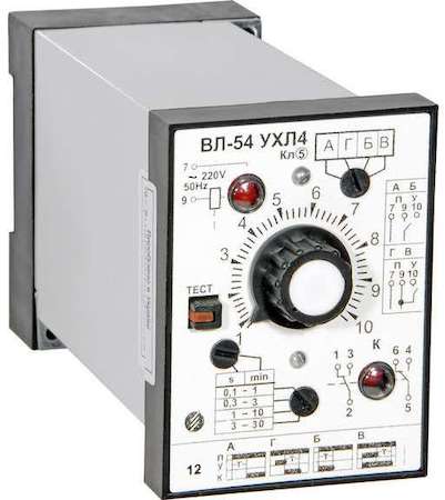 Реле времени ВЛ-54 110/220В (0.1-30мин) РЭЛСИС A8011-76911496