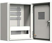 Щит коттеджный ЩКН-1/9 370х250х125мм IP54 ASD-electric МС.19.54.11