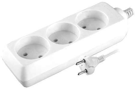 Удлинитель 3х3м без заземл. 10А IP20 S 3х3  Volsten 9301