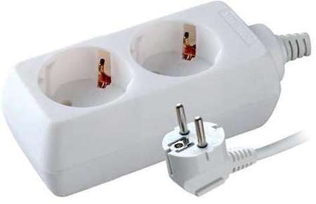 Удлинитель 2х3м с заземл. 10А IP20 S 2х3-Z Volsten 9309