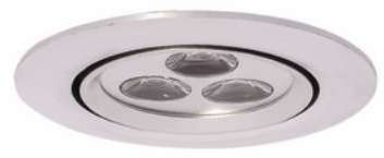 ITALMAC Светильник Vega 09 01 12 LED 9Вт 4200К IP20 с драйвером круглый поворот. мат. хром ИТАЛМАК IT8304Н