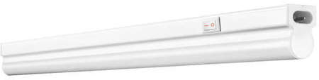 Osram Светильник светодиодный LINEAR COMPACT SWITCH ДПО 4Вт 3000К 400Лм IP20 линейный 300мм с выключателем бел. LEDVANCE OSRAM 4058075106079