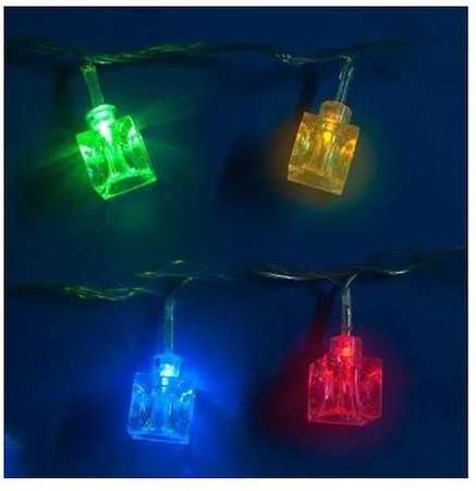 Гирлянда светодиодная «Кубики» ULD-S0280-020/DTA MULTI IP20 CUBES с контроллером 20LED (дл.2.8м) Uniel 7918
