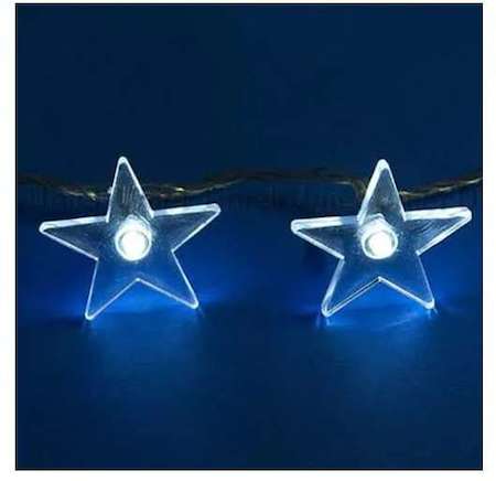 Гирлянда светодиодная «Звездочки» ULD-S0280-020/DTA WHITE IP20 STARS с контроллером 20LED (дл.2.8м) Uniel 7920