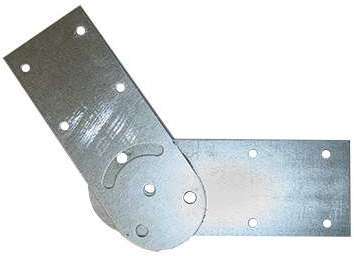 Соединитель шарнирный ST/LT H100мм 1.5мм нерж. (без метизов) ASD-electric CPS.1015.INOX