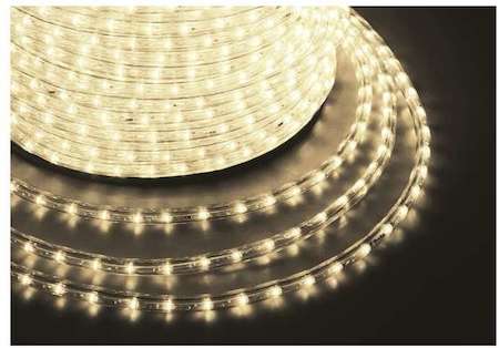Neon-Night Шнур светодиодный Дюралайт фиксинг круглый 13мм 30Led/м 2Вт/м 220В IP54 тепл. бел. (уп.100м) NEON-NIGHT 121-126-6