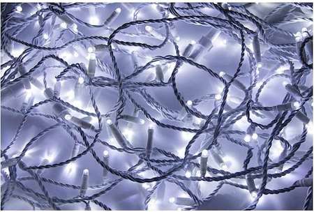 Neon-Night Гирлянда "ДЮРАПЛЕЙ" 20м 200LED 13Вт 24В IP44 бел. провод ПВХ бел. NEON-NIGHT 315-125