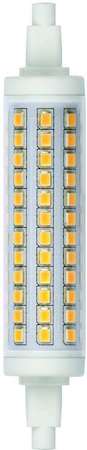 Лампа светодиодная LED-J118-12W/WW/R7s/CL PLZ06WH прозр. теплый бел. свет картон ТМ Uniel UL-00001555